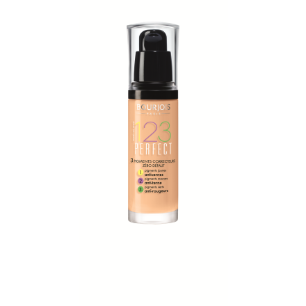 BOURJOIS Фон дьо тен 123 perfect №54 beige, 30 мл.