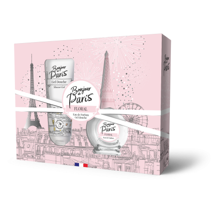 BONJOUR DE PARIS FLORAL К-Т ЕДП100+ДУШ ГЕЛ 250'25