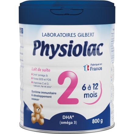 PHYSIOLAC 2 Мляко за кърмачета6-12м, 800гр.