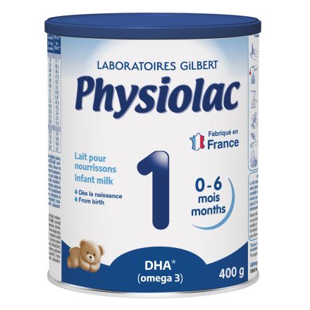PHYSIOLAC 1 Мляко за кърмачета, 0-6м, 400гр.