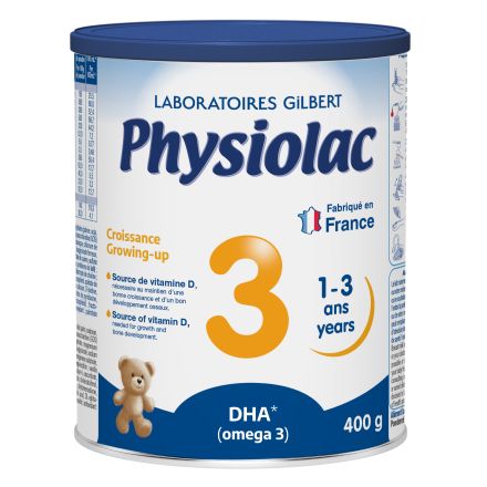 PHYSIOLAC 3 Мляко за малки деца, 12+м, 400гр.