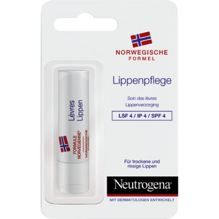 NEUTROGENA Балсам за устни норвежка формула SPF4,  4.8 гр.