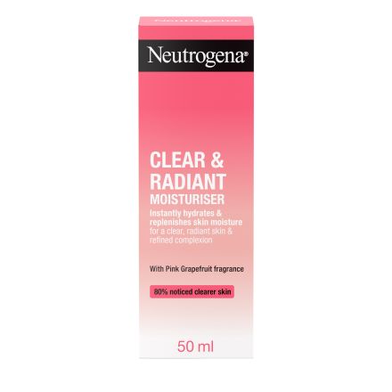 NEUTROGENA CLEAR&RADIANT Крем хидратант за лице, 50мл.