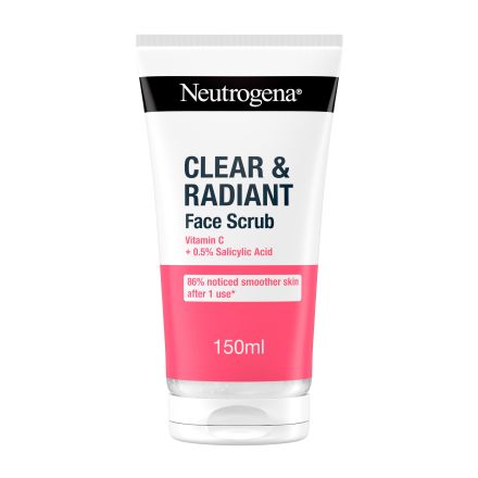 NEUTROGENA CLEAR&RADIANT Ексфолиант за лице, 150мл.