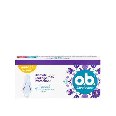 O.B. Тампони екстра протект нормал, 16 бр. 