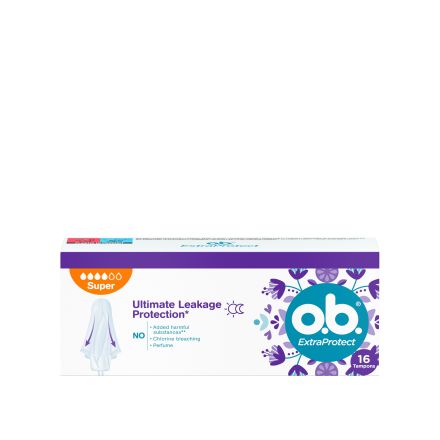 O.B. Тампони екстра протект супер, 16 бр.