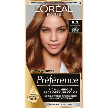 L'OREAL PARIS PREFERENCE БОЯ ЗА КОСА 5.3