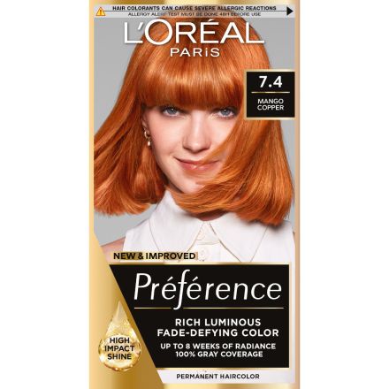 L'OREAL PARIS PREFERENCE БОЯ ЗА КОСА 7.4