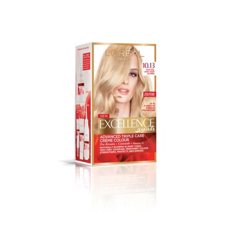 L'OREAL PARIS EXCELLENCE CREME Боя за коса 10.13 LIGHT IVORY BLONDE