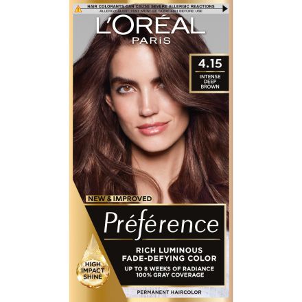 L'OREAL PARIS PREFERENCE БОЯ ЗА КОСА 4.15