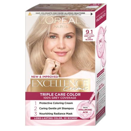 L'ORÉAL PARIS EXCELLENCE CREME БОЯ ЗА КОСА 9.1
