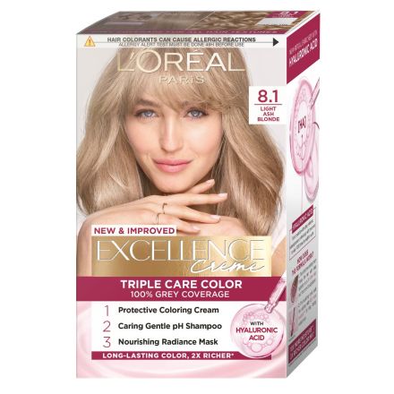 L'ORÉAL PARIS EXCELLENCE CREME БОЯ ЗА КОСА 8.1