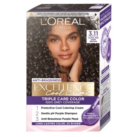 L'ORÉAL PARIS EXCELLENCE COOL CREME БОЯ ЗА КОСА 3.11