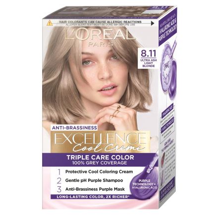 L'ORÉAL PARIS EXCELLENCE COOL CREME БОЯ ЗА КОСА 8.11