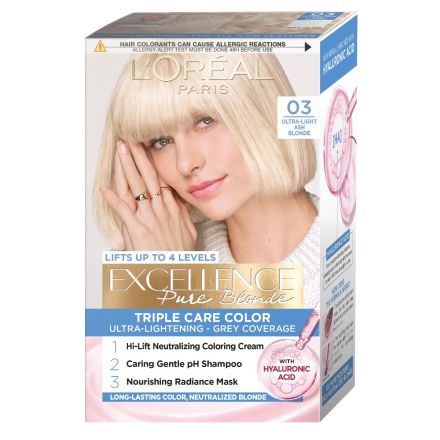 LL'ORÉAL PARIS EXCELLENCE PURE BLONDE БОЯ ЗА КОСА 03