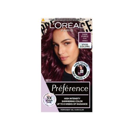 PL'OREAL REFERENCE VIVIDS DARK PURPLE Амонячна боя за коса  4.261