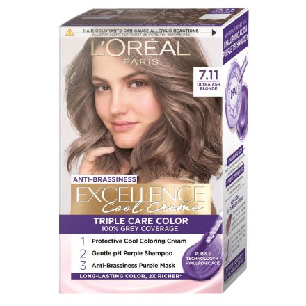 L'ORÉAL PARIS EXCELLENCE COOL CREME БОЯ ЗА КОСА 7.11
