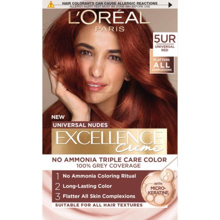 L'ORÉAL PARIS EXCELLENCE NUDES БОЯ ЗА КОСА БЕЗ АМОНЯК 5UR