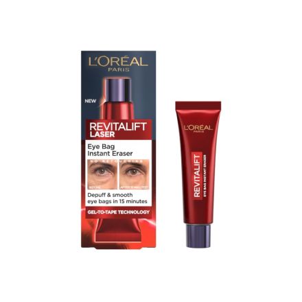 L'OREAL PARIS REVITALIFT LASER Околоочен крем против торбички, 15МЛ