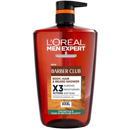  L'OREAL MEN EXPERT BARBER CLUB Душ гел, 1л