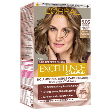 L'OREAL PARIS EXCELLENCE NUDES ASH BROWN Боя за коса  6.03