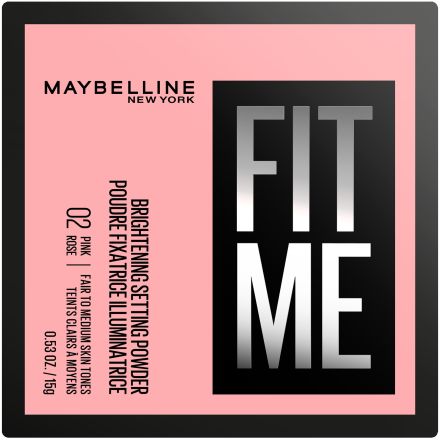 MAYBELLINE NEW YORK FIT ME LOOSE SETTING POWDER Пудра на прах 02