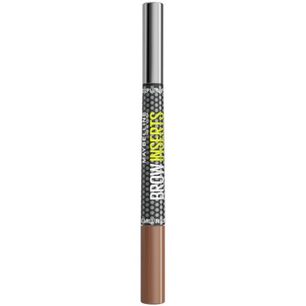 MAYBELLINE BROW INSERTS SOFT BROWN Молив за вежди 2в1