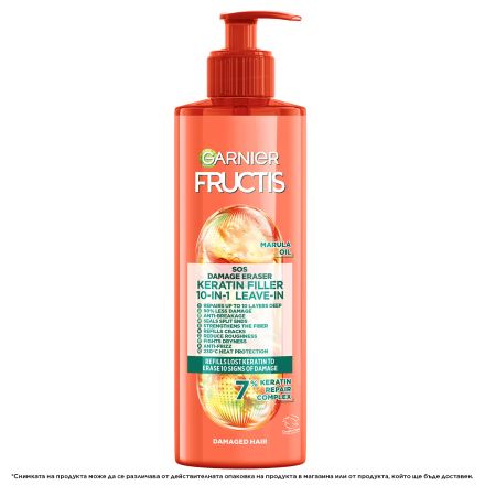 GARNIER FRUCTIS SOS DAMAGE ERASER 10в1 Крем за коса без отмиване, 400мл
