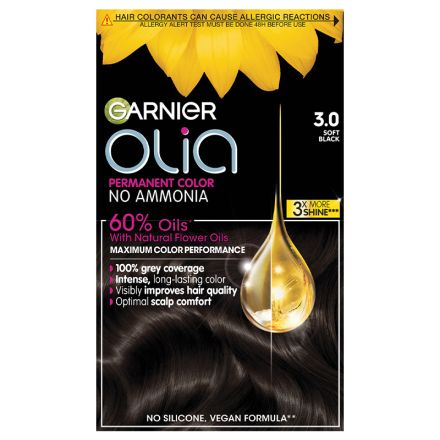 GARNIER OLIA Боя за коса диамантено черно №3.0