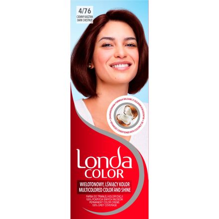 LONDA COLOR Боя за коса 4/76 тъмен кестен