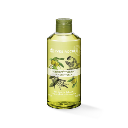YVES ROCHER Душ гел малки маслинени зърна, 400 мл.