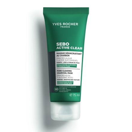 YVES ROCHER SEBO ACTIVE Почистваща маска за пори, 75мл.