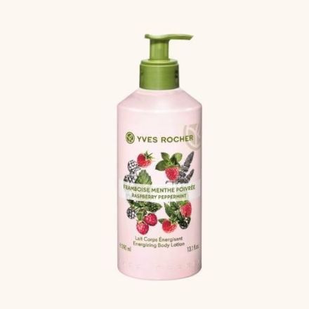 YVES ROCHER Мляко за тяло макси малина и мента, 390 мл.
