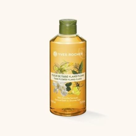 YVES ROCHER Душ гел макси тиаре и иланг иланг, 400 мл.