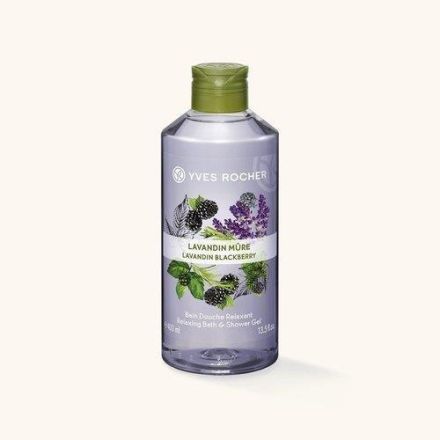 YVES ROCHER Душ гел макси къпина и лавандула, 400 мл.