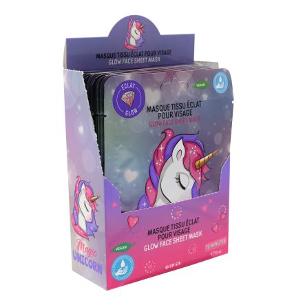 TURQUIE UNICORN Маска за лице блясък, 1бр.