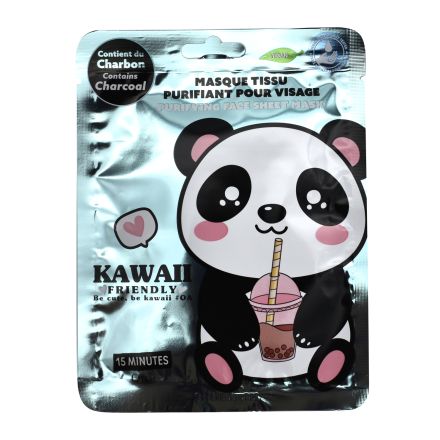 TURQUIE TAKE CARE PANDA Маска за лице почистваща с въглен, 1бр.