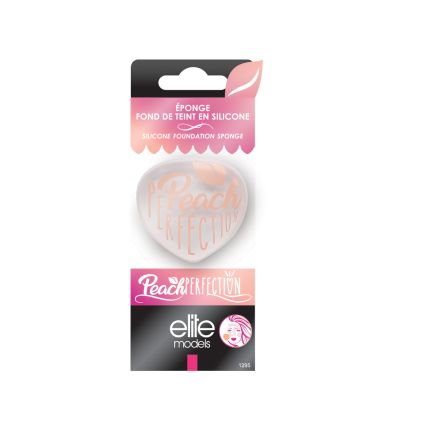 ELITE MODELS PEACH PERFECTION SILICONE FOUNDATION SPONGE Силиконов тампон за грим, 1 бр.