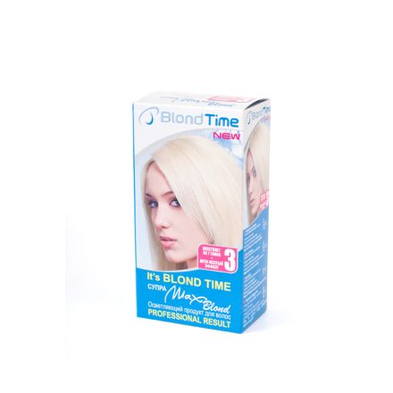 BLOND TIME Блондор за коса 3 Max blond supra
