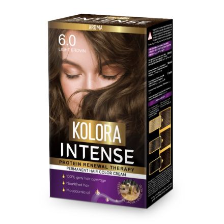 KOLORA INTENSE LIGHT BROWN Боя за коса 6.0