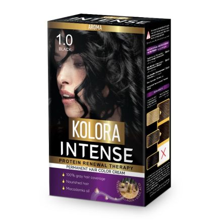 KOLORA INTENSE BLACK Боя за коса 1.0