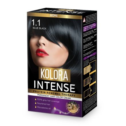 KOLORA INTENSE BLUE BLACK Боя за коса 1.1