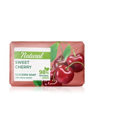AROMA NATURAL Глицеринов сапун череша, 100гр.