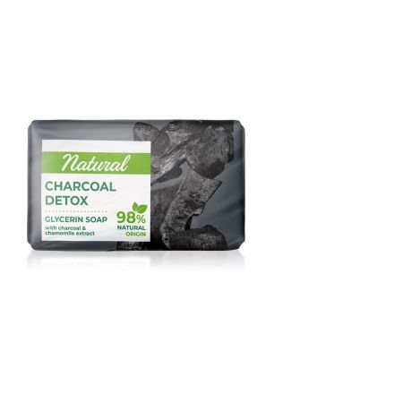 AROMA NATURAL Глицеринов сапун активен въглен, 100гр.
