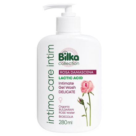 BILKA INTIMO CARE ROSA DAMASCENA Деликатен интимен гел, 280мл.