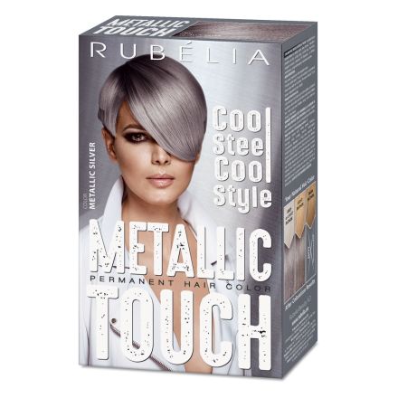 RUBELIA METALLIC TOUCH Боя за коса Сребро