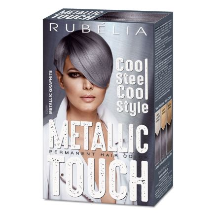 RUBELIA METALLIC TOUCH Боя за коса Графит