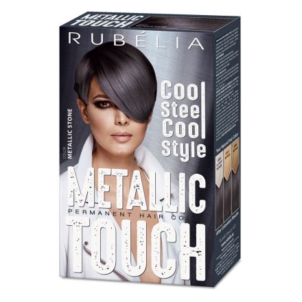 RUBELIA METALLIC TOUCH Боя за коса Каменно сив