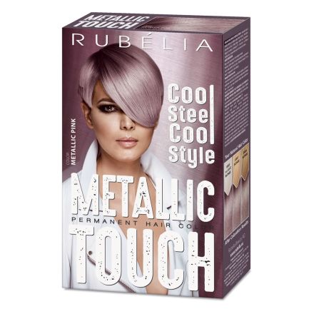 RUBELIA METALLIC TOUCH Боя за коса Розов