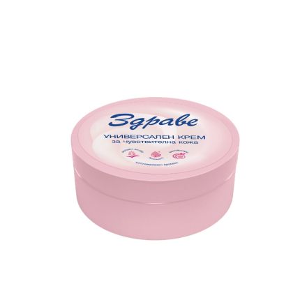 ЗДРАВЕ Универсален крем за чувствителна кожа, 250мл.